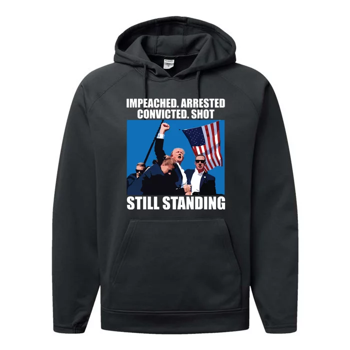 Still Standing Trump Performance Fleece Hoodie