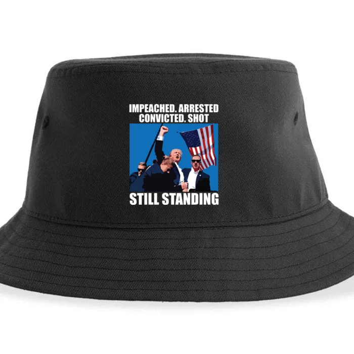 Still Standing Trump Sustainable Bucket Hat