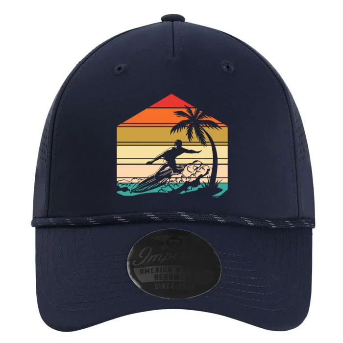 Surfer Summer Tropical Sunset Performance The Dyno Cap