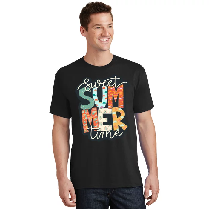 Sweet Summer Time Retro Vintage Graphic T-Shirt