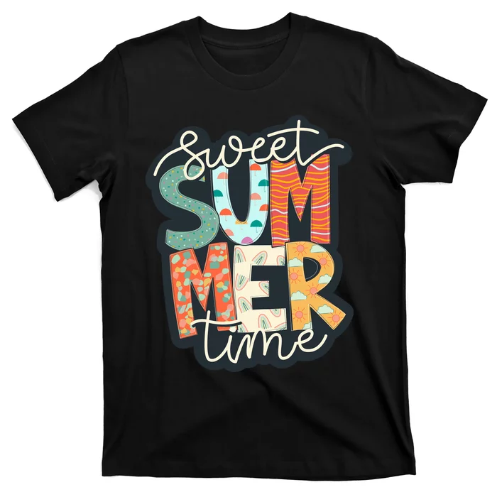 Sweet Summer Time Retro Vintage Graphic T-Shirt