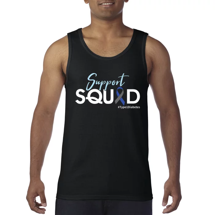 Support Squad Type 1 Diabetes Awareness Tank Top