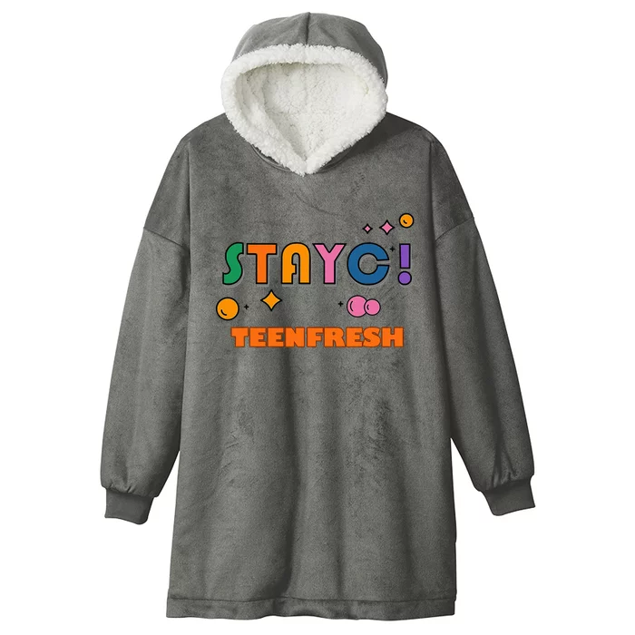 Staycteenfresh Hooded Wearable Blanket