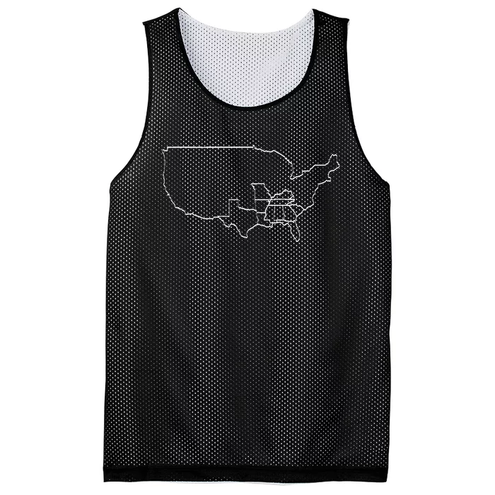 Sec State T Mesh Reversible Basketball Jersey Tank