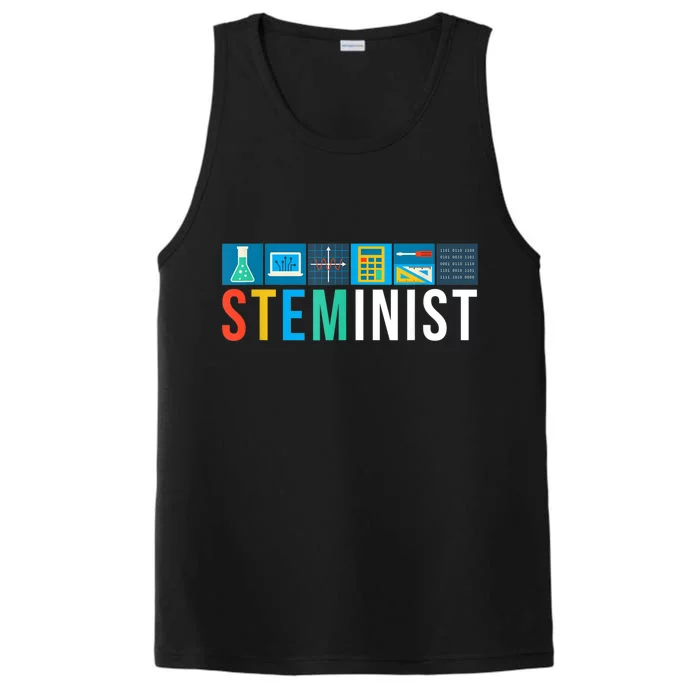 Steminist Science Technology Engineering Math STEM Performance Tank