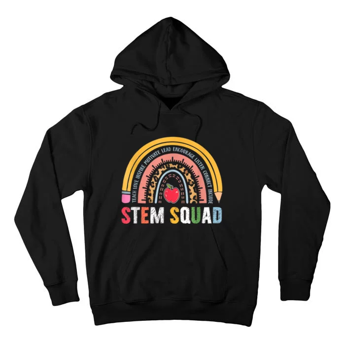 Steminist STEM Teacher Science Technology Engineering Math Tall Hoodie