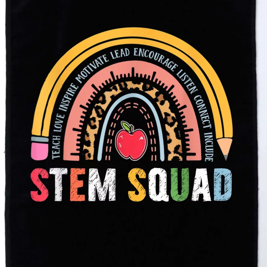 Steminist STEM Teacher Science Technology Engineering Math Platinum Collection Golf Towel