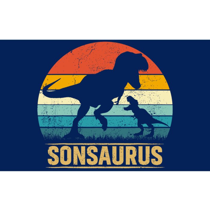 Son Saurus T Rex Dinosaur SonSaurus Matching Family Bumper Sticker