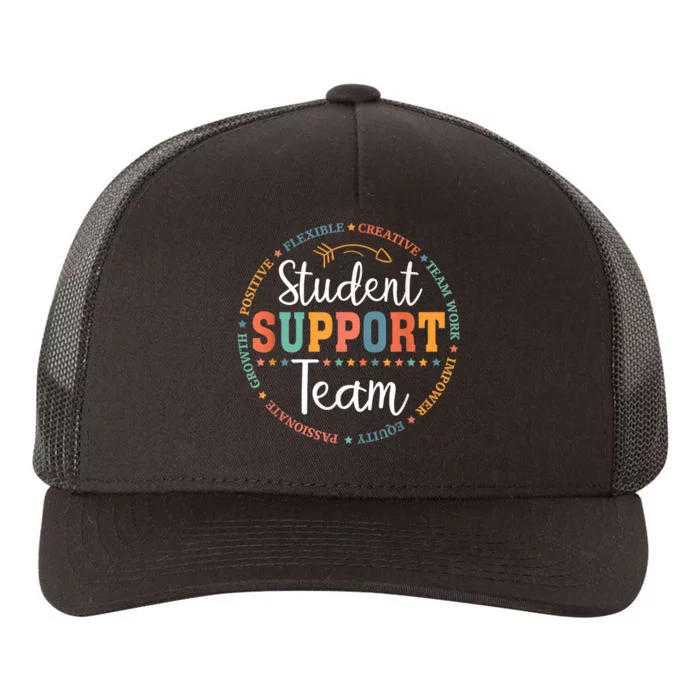 Student Support Team Counselor Social Worker Teacher Crew Yupoong Adult 5-Panel Trucker Hat