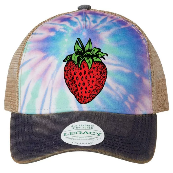 Strawberry Legacy Tie Dye Trucker Hat