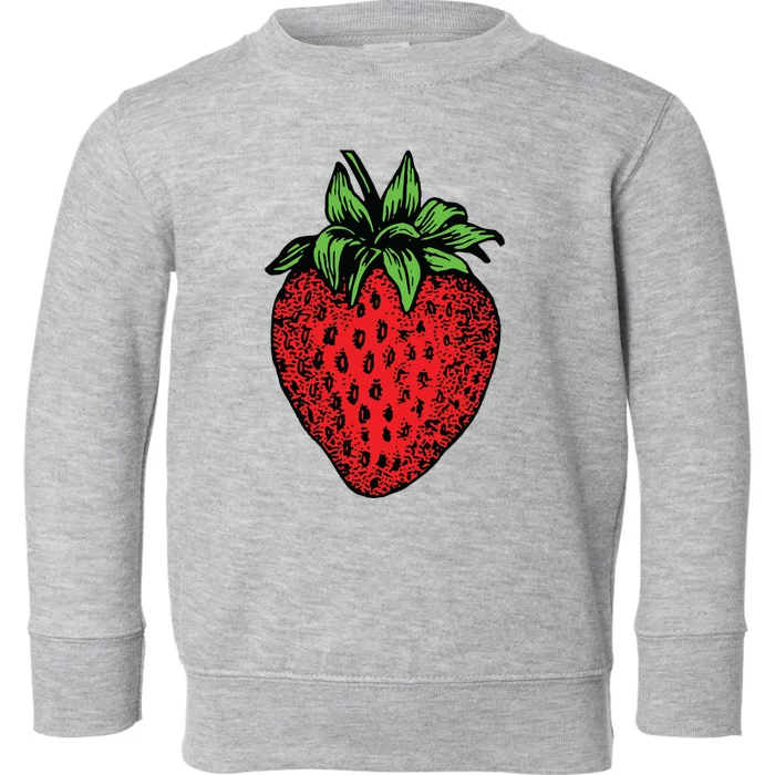 Strawberry Toddler Sweatshirt