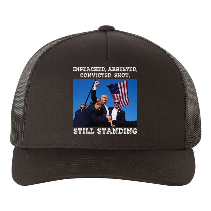 Still Standing Trump 2024 Yupoong Adult 5-Panel Trucker Hat