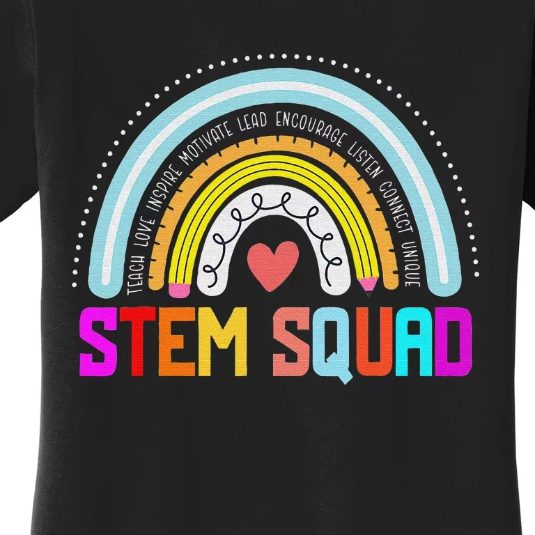 Steminist STEM Teacher Science Technology Engineering Math Women's T-Shirt