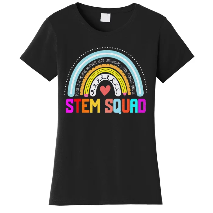 Steminist STEM Teacher Science Technology Engineering Math Women's T-Shirt