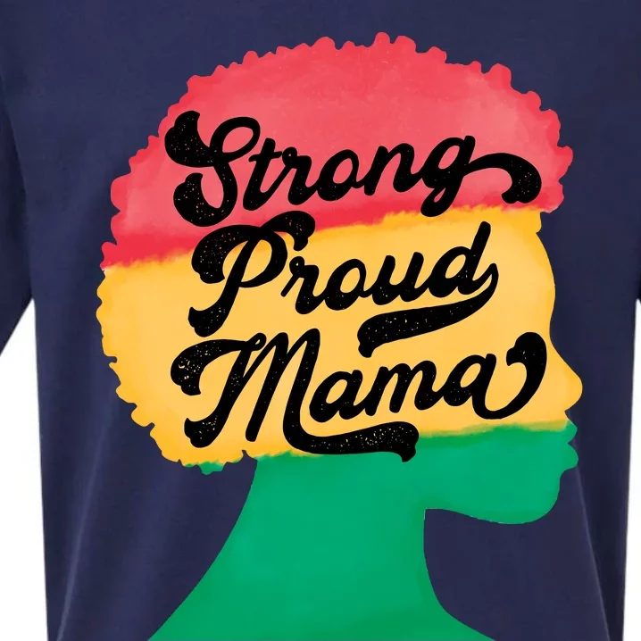 StrongProudMama Sueded Cloud Jersey T-Shirt