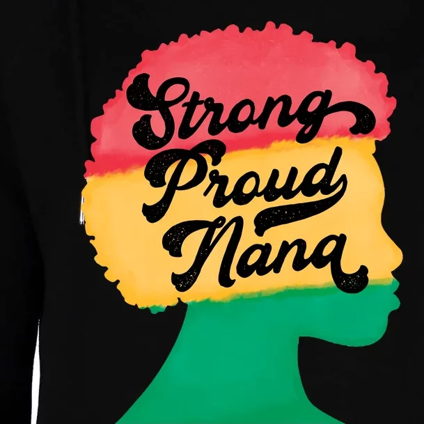 StrongProudNana Womens Funnel Neck Pullover Hood