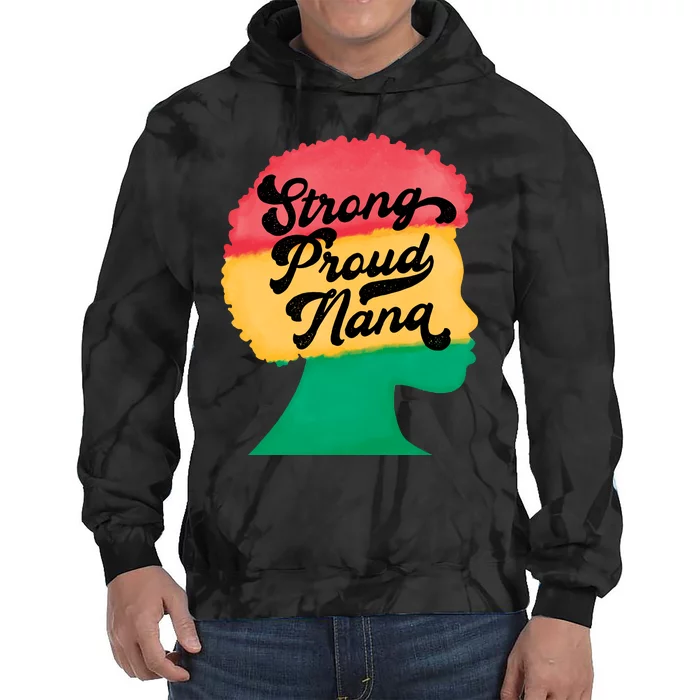 StrongProudNana Tie Dye Hoodie