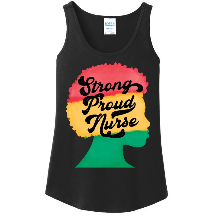 StrongProudNurse Ladies Essential Tank