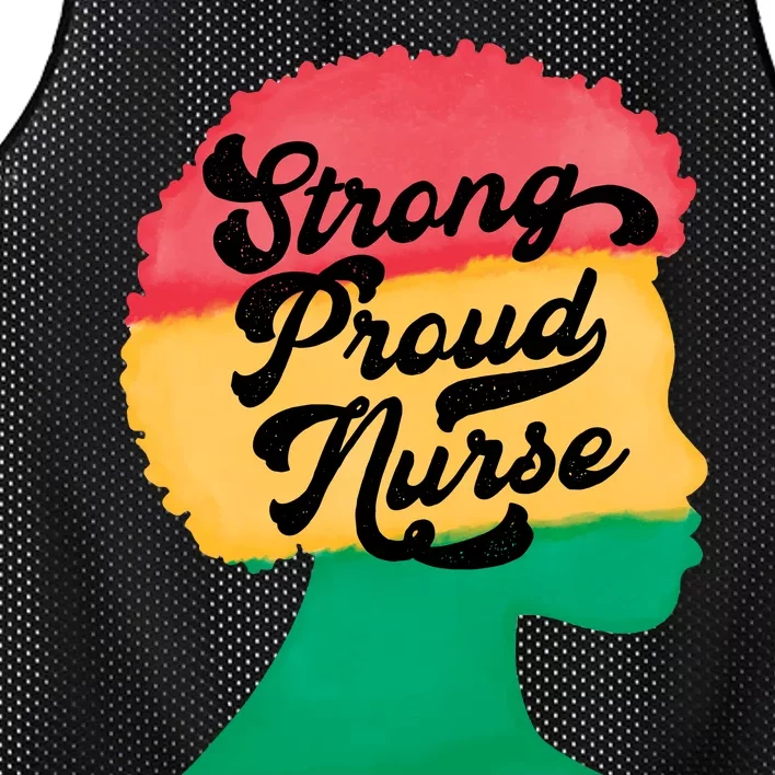 StrongProudNurse Mesh Reversible Basketball Jersey Tank