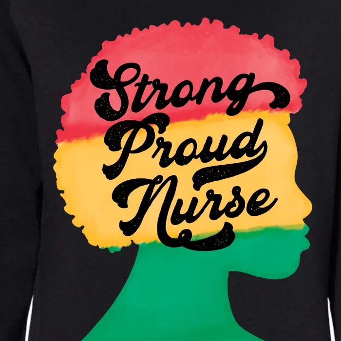 StrongProudNurse Womens California Wash Sweatshirt