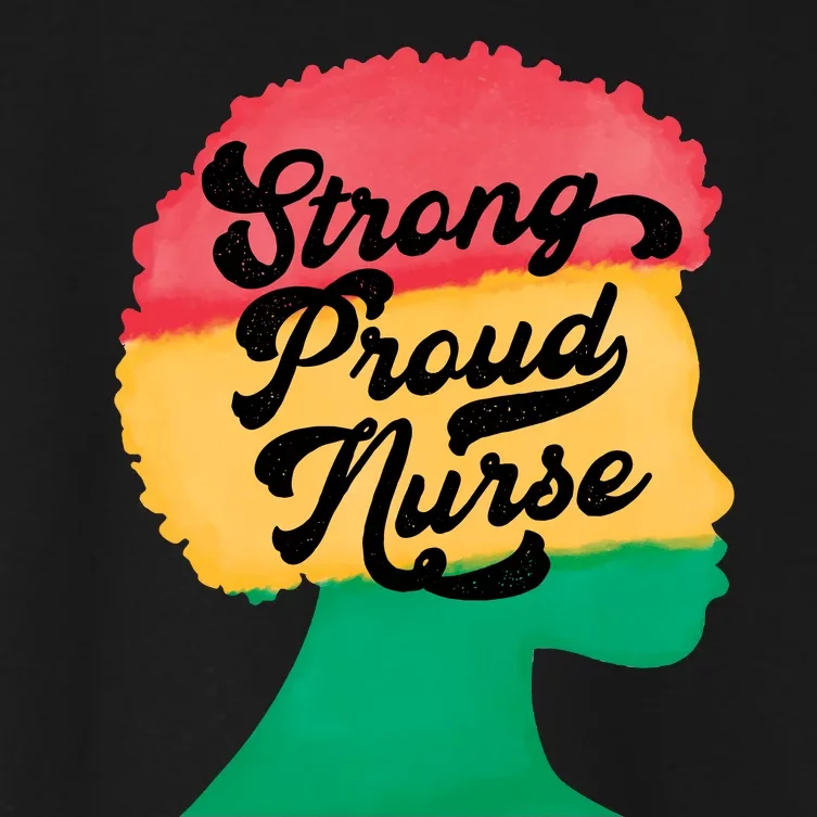 StrongProudNurse Women's Crop Top Tee