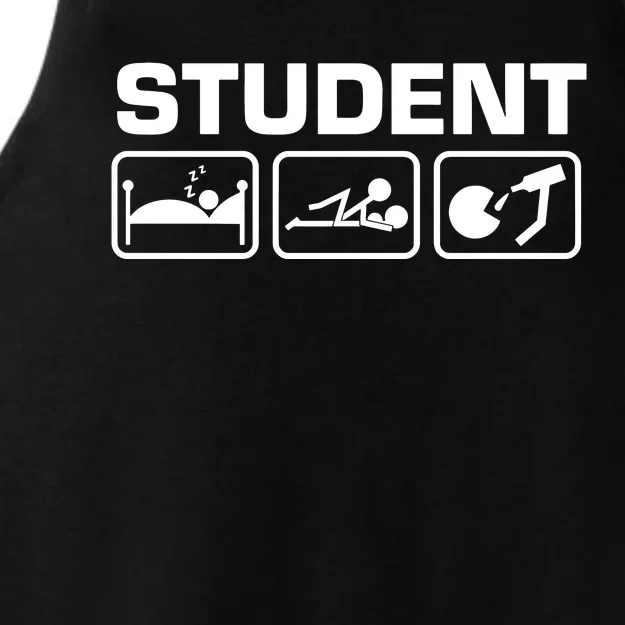 Student Ladies Tri-Blend Wicking Tank