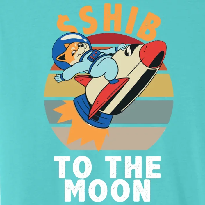 Shiba, Shib To The Moon ChromaSoft Performance T-Shirt