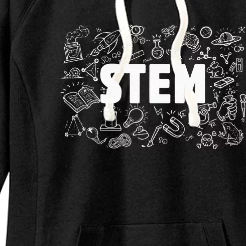 Stem Science Technology Engineering Math Teacher Student Women's Fleece Hoodie