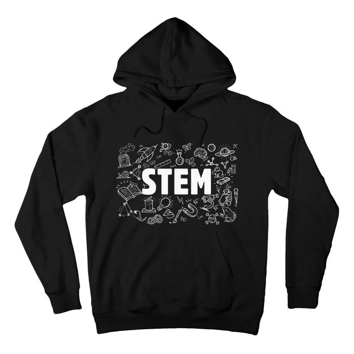 Stem Science Technology Engineering Math Teacher Student Tall Hoodie