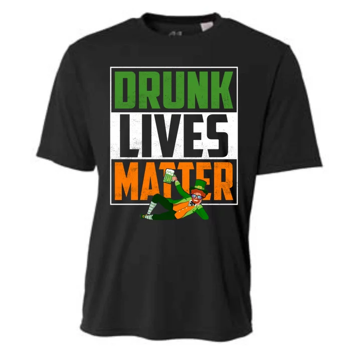 Drunk Lives Matter Cooling Performance Crew T-Shirt