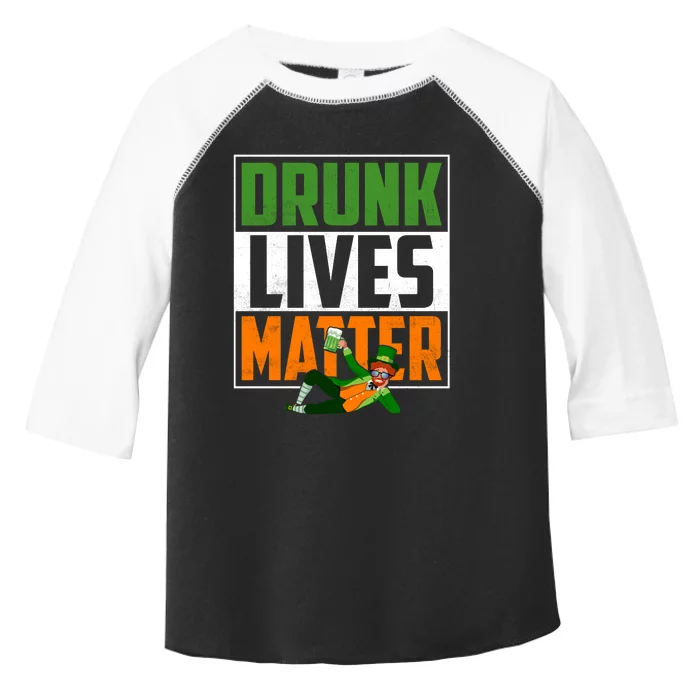 Drunk Lives Matter Toddler Fine Jersey T-Shirt