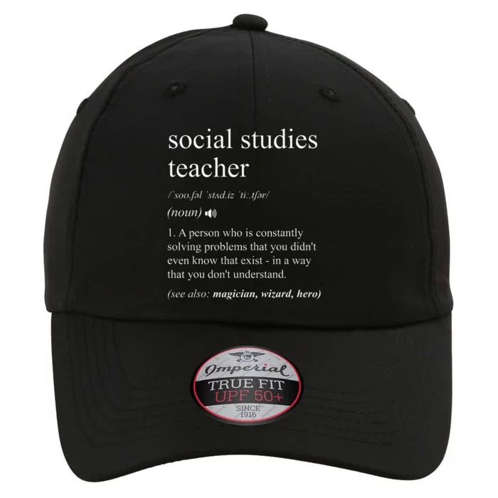 Social Studies Teacher Dictionary Definition The Original Performance Cap