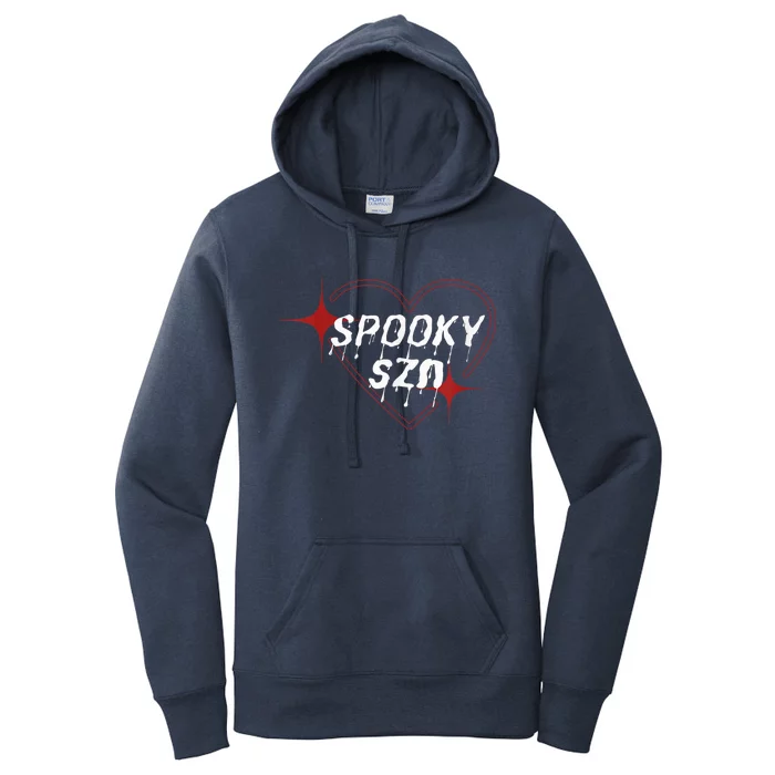 Spooky Szn Trendy Stylish, Funny Halloween Cute Women's Pullover Hoodie