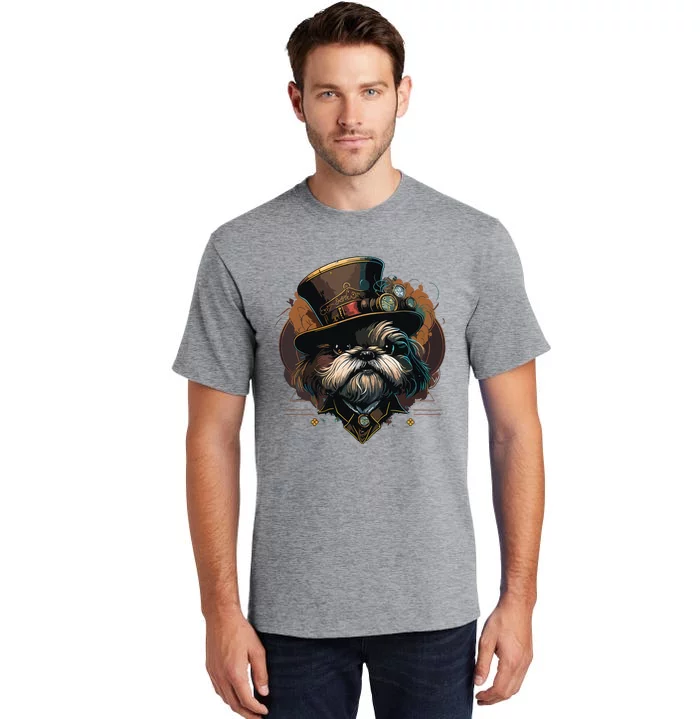 Steampunk Shih Tzu Tall T-Shirt