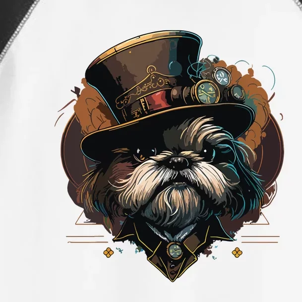 Steampunk Shih Tzu Toddler Fine Jersey T-Shirt