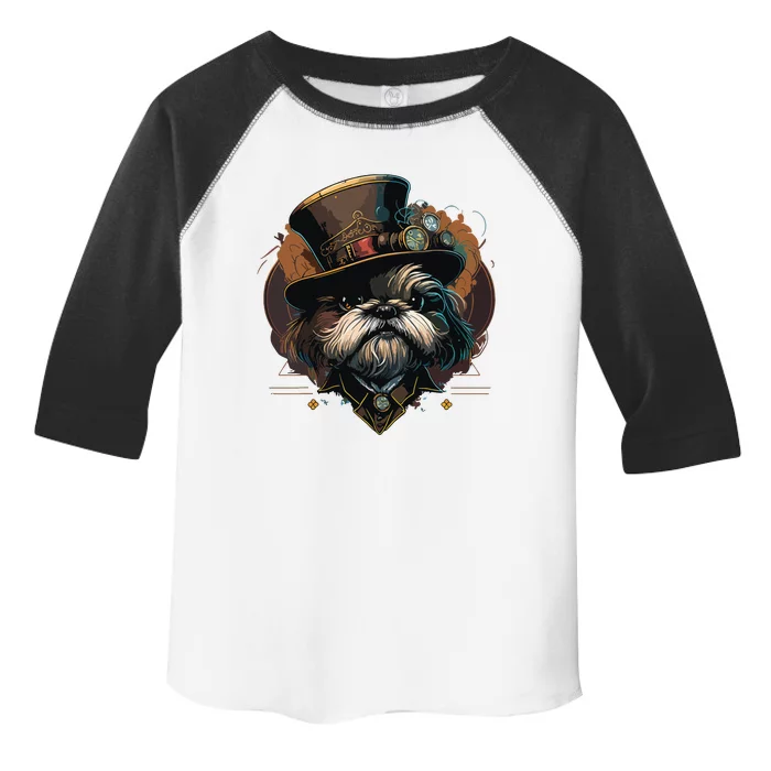 Steampunk Shih Tzu Toddler Fine Jersey T-Shirt