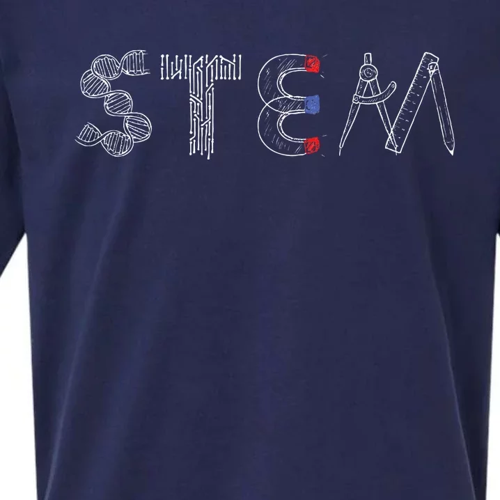 Stem Science Technology Engineering Math Teacher Student Sueded Cloud Jersey T-Shirt