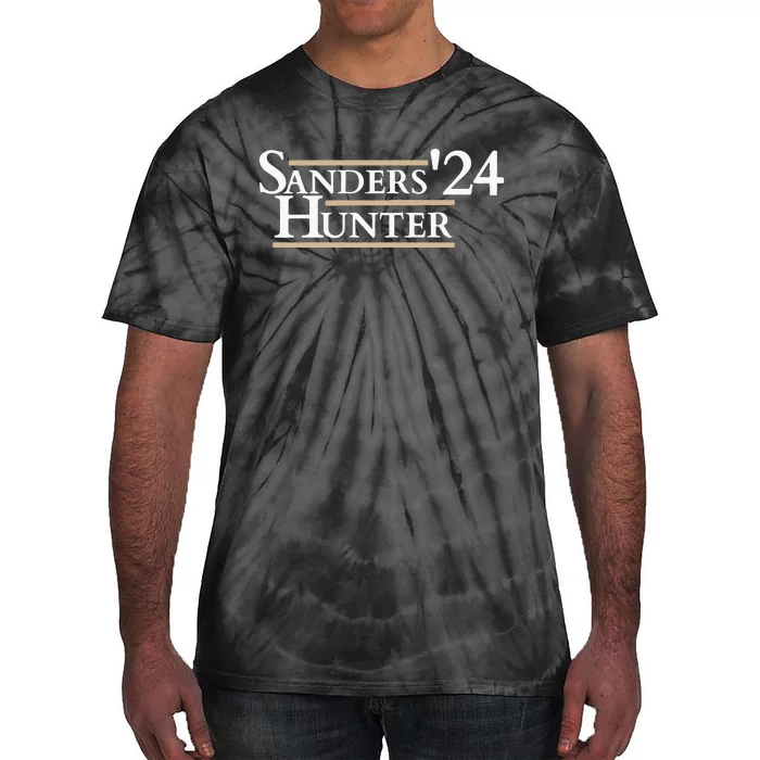 Shedeur Sanders Travis Hunter 2024 Colorado Football Coach Prime Game Tie-Dye T-Shirt