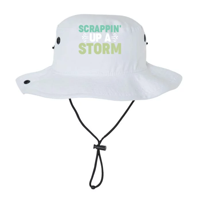 Scrapbook Scrappin Up A Storm I Do Crafts Scrapbooking Cute Gift Legacy Cool Fit Booney Bucket Hat