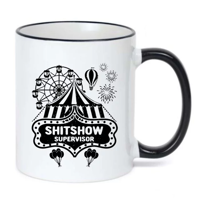 Supervisor Black Color Changing Mug