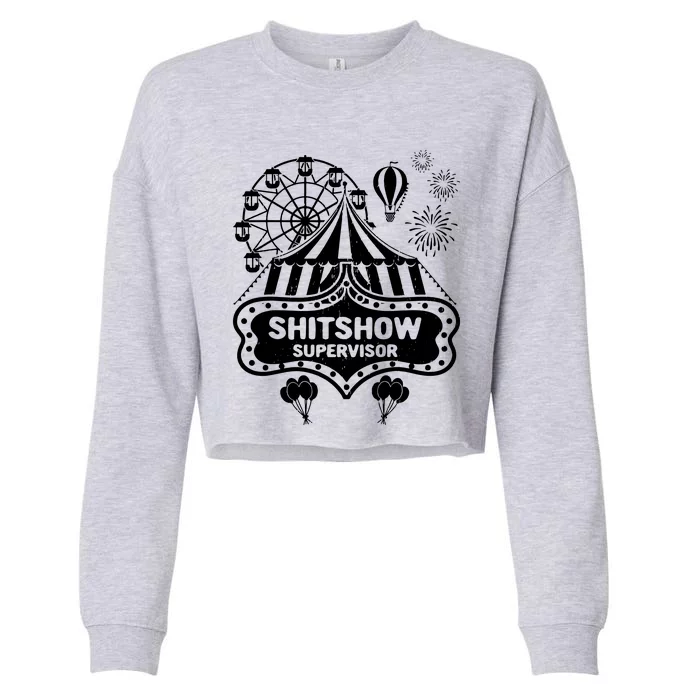 Supervisor Cropped Pullover Crew