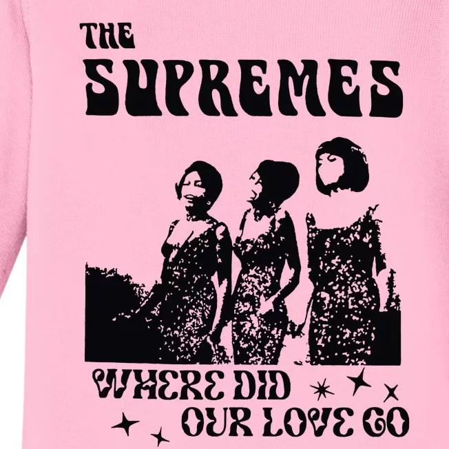 Supremes Baby Long Sleeve Bodysuit