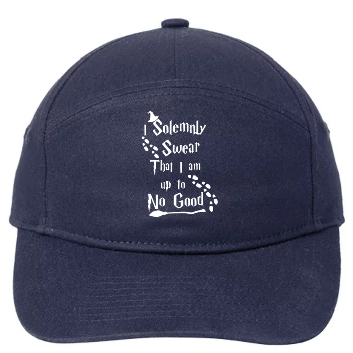 Solemnly Swear Up To No Good 7-Panel Snapback Hat