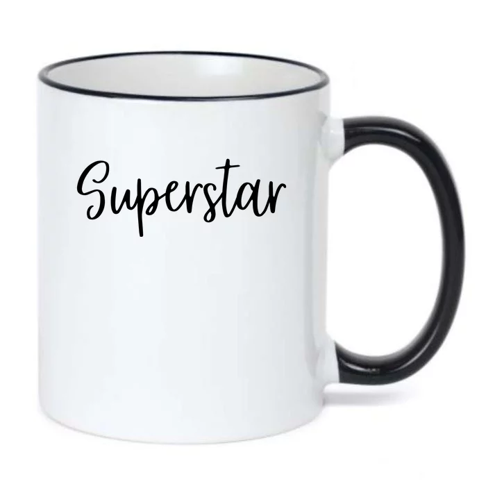 Superstar Black Color Changing Mug