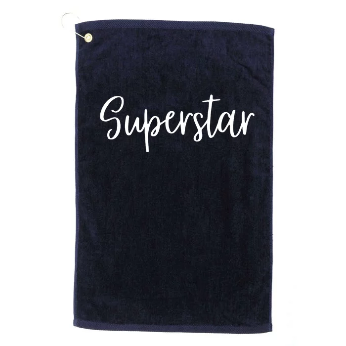 Superstar Platinum Collection Golf Towel