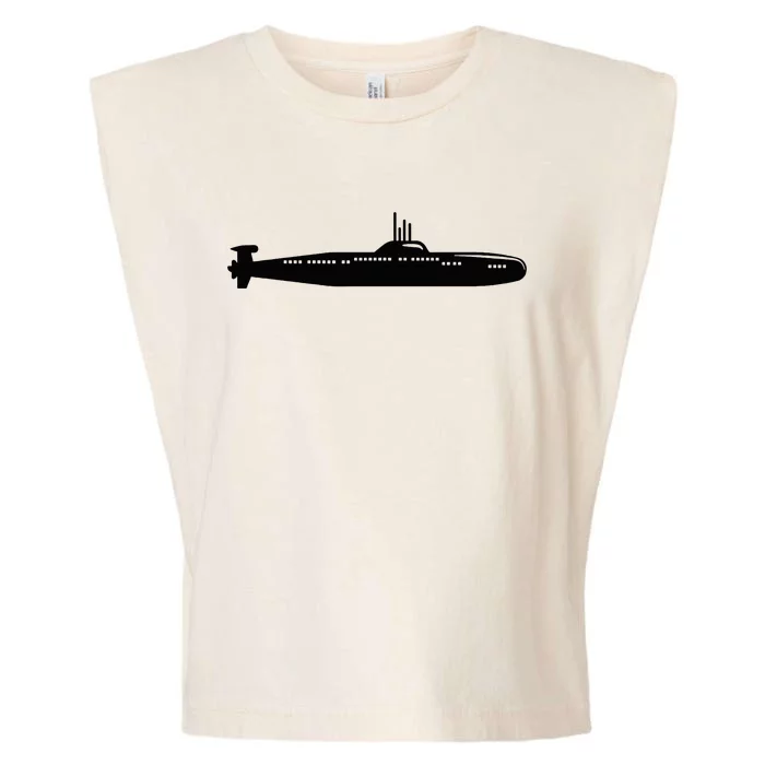 Submarine Garment-Dyed Women's Muscle Tee