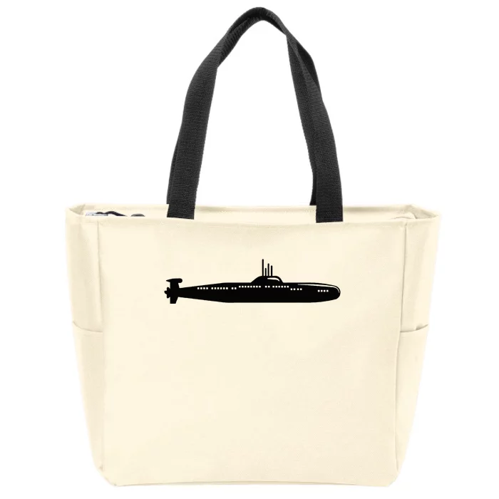 Submarine Zip Tote Bag