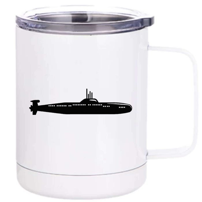 Submarine Front & Back 12oz Stainless Steel Tumbler Cup