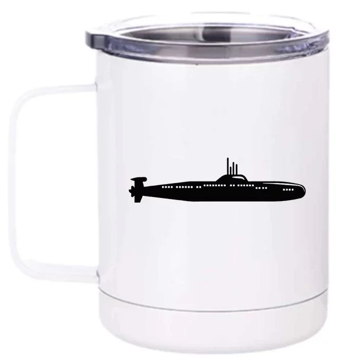 Submarine Front & Back 12oz Stainless Steel Tumbler Cup