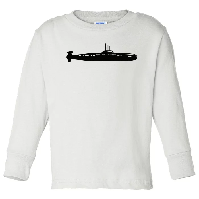 Submarine Toddler Long Sleeve Shirt